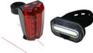 Benson Fietsverlichting set - voor/achterlicht fiets - LED + Laser