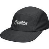 ASICS 5 Panel Cap Unisex - Zwart, Maat S/M