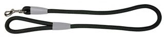 Nayeco Laisse Dynamique Noire pour Chiens 100x1,2 cm
