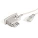 COXBOX 20 m DSL kabel Fritzbox, Speedport, Easybox - TAE-kabel RJ45 wit - VDSL ADSL WLAN routerkabel