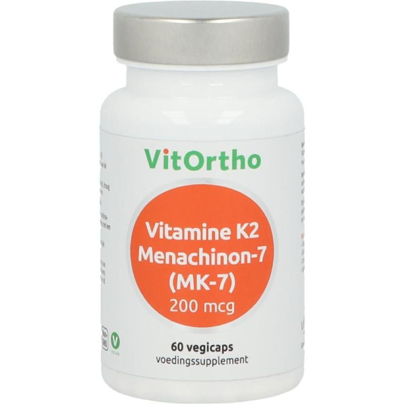 Vitamine K2 Menachinon 7 200 mcg 60vc