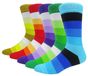 Kleurrijk Katoen Comfortabele Jurk Kalf Sokjes Set