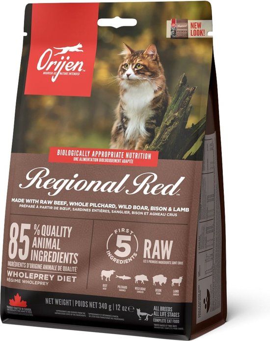 Orijen Regional Red Kattenvoer 340 gr