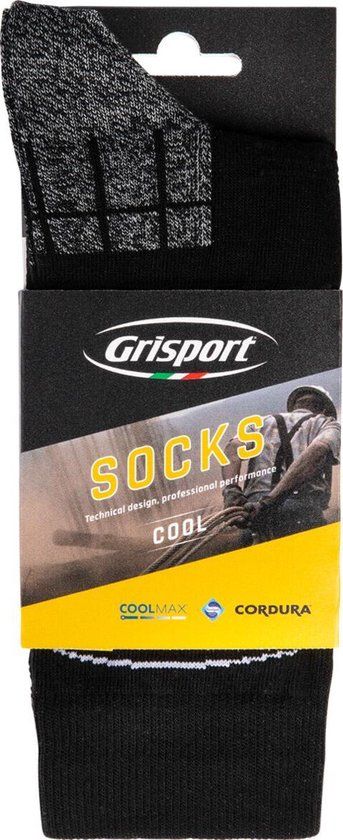 Grisport Werksok Cool Zwart - Sokken - 39-42