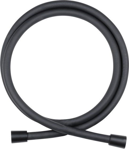 Differnz Doucheslang Zwart - 1.5 meter - 1/2 inch