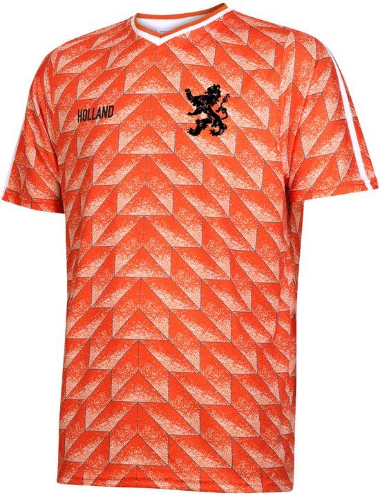 Kingdo EK 88 Voetbalshirt - Nederlands Elftal - Oranje shirt - Maat M - Unisex