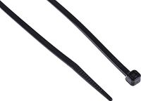RS PRO Nylon 66 kabelbinders warmtegestabiliseerd zwart 3,6 mm x 292 mm, 100 stuks