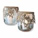 LOBERON Set de 2 lanternes Sundini or antique/transparent