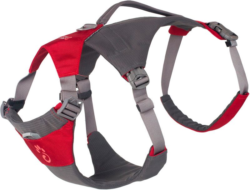 Mountain Paws Hiking huisdier accessoire grijs/rood L 2018