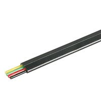Wentronic 50253 - Telefoonkabels - 100 m - Zwart