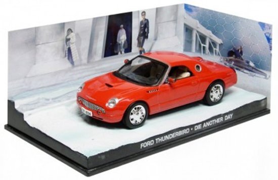 Atlas Ford Thunderbird James Bond Die Another Day 2002 Rood 1:43 #DY027