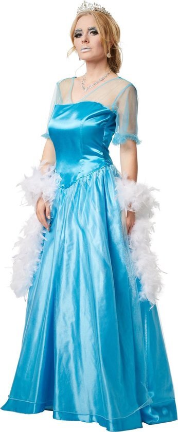 Tectake dressforfun - IJsprinses M - verkleedkleding kostuum halloween verkleden feestkleding carnavalskleding carnaval feestkledij partykleding - 301889