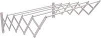 Merkloos Uitschuifbaar 80 cm Aluminium Droogrek