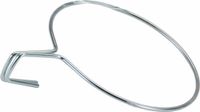 Sauvic Support mural pour pots de fleurs suspendus Ø 18 cm Galvanisé Plastique Rond Autre