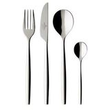 Villeroy & Boch MetroChic Set de couverts 6 personnes 24 pièces Argent