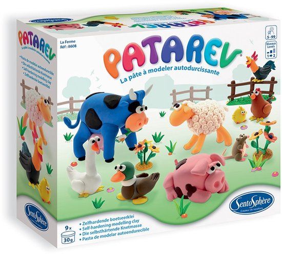 SentoSphère Patarev Boerderijdieren Knutselset