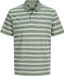 JACK&JONES JPRBLUADAM SS STRIPED POLO Herren Polo S Baumwolle Laurel Wreath