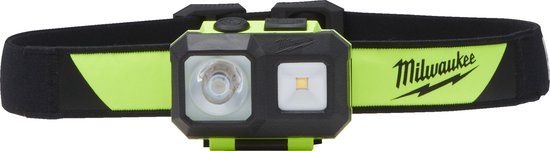 Milwaukee ISHL-LED Alkaline Intrinsieke Hoofdlamp - 310Lm