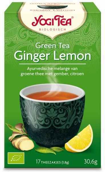 Yogi Tea Thee Green Tea Ginger Lemon