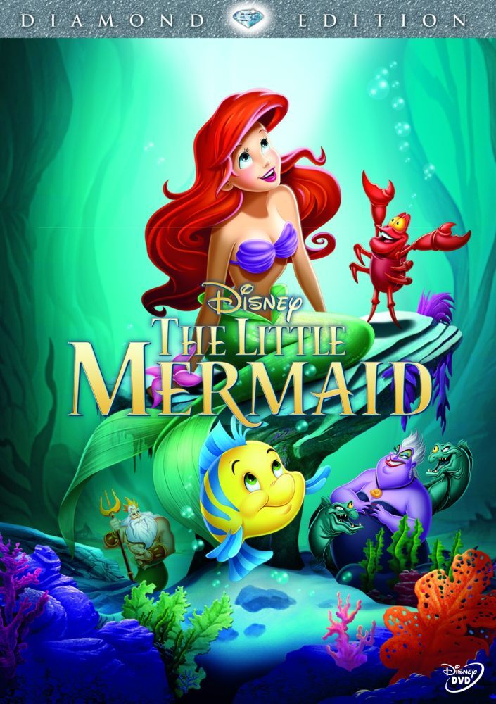 Walt Disney The Little Mermaid dvd