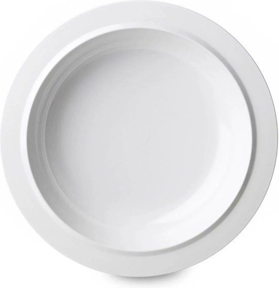 Mepal Basic Diep Bord - Wit - 19.5 cm