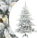 vidaXL Kunstmatige Kerstboom Wit 150 cm