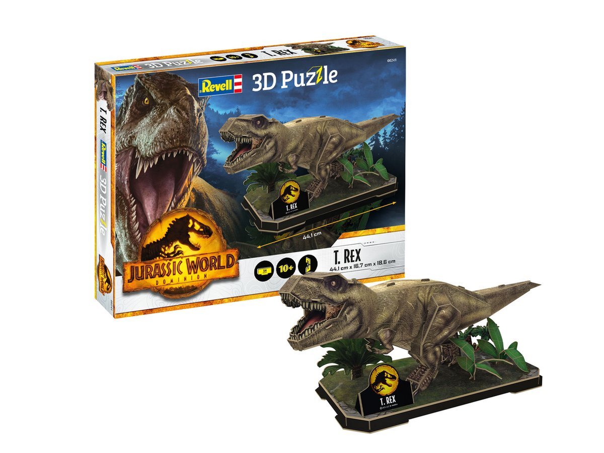 Revell 3D Puzzle 00241 Jurassic World Dominion - T-Rex 3D Puzzel