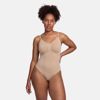 cfab Bodysuit met corrigerende shapewear en slipje - Beige - 4XL