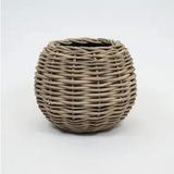 van der Leeden Drypot Tina Extra Dik Rotan Grijs d58h47cm