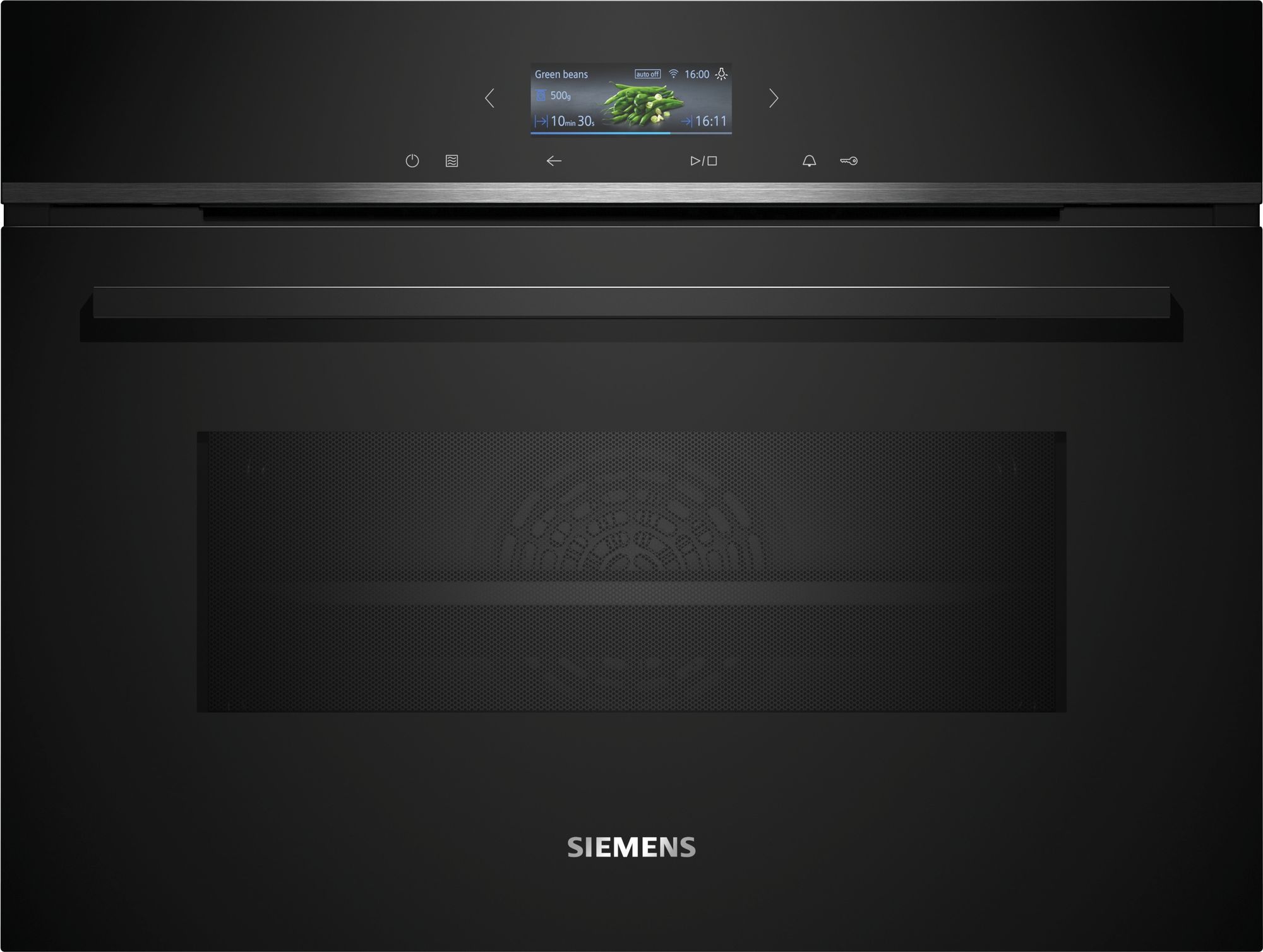 Siemens iQ700 CM724G1B2 - Oven - 45L - 3600W - Black/White