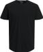 JACK&JONES Cotton Crew Neck TShirt - Black Shirts