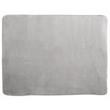 MSV 140856 Douceur geheugentapijt, polyester/polyamide/polyurethaan/SBR, 50 x 70 x 0,1 cm, grijs