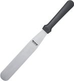 Westmark Professioneel paletmes, recht, flexibel, lemmet: 3 x 18 cm, lengte: 30 cm, roestvrij staal/kunststof, Master Line, zwart/zilver, 31212270
