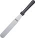 Westmark Professioneel paletmes, recht, flexibel, lemmet: 3 x 18 cm, lengte: 30 cm, roestvrij staal/kunststof, Master Line, zwart/zilver, 31212270