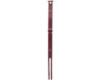 Ouch! by Shots Ouch! Halo Waist Belt with Bondage Rings - S/M - Burgundy