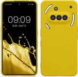 kwmobile telefoonhoesje geschikt voor Nothing Phone 3a - Hoesje voor smartphone - Precisie camera uitsnede - In stralend geel