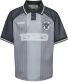 Hummel Kindertrui Loose 4 jaar Vuursteen Polyester Piqué stof Logo Unisex Korte mouw