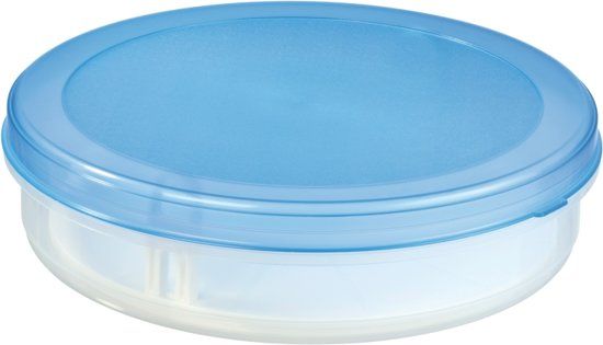 Sunware Gallery Line vlaaidoos 5.8L - met lift - transparant/blauw