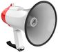 Audibax Denton 10 Ergonomische handheld megono, 10 W, MP3-weergave, spraakopname, oplaadbare batterij, sirene-fusion
