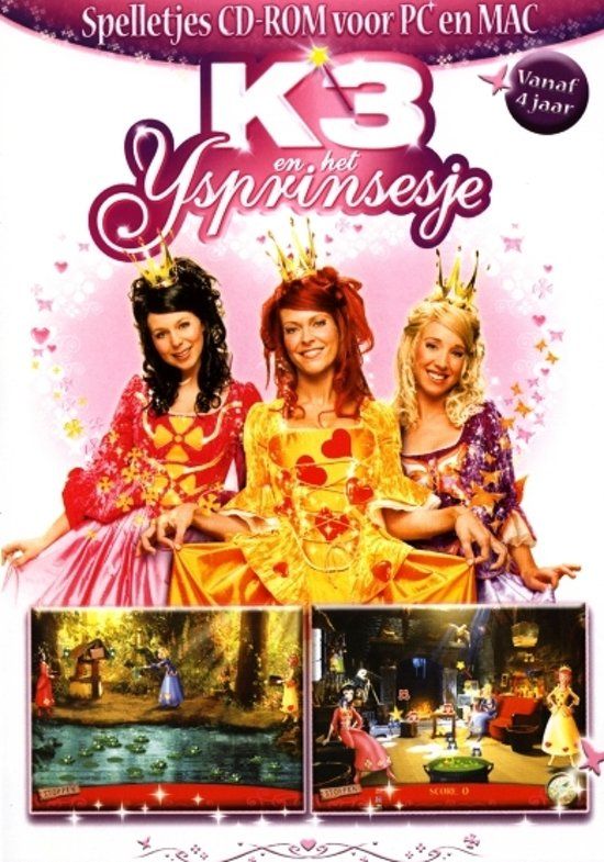 K3 en het IJsprinsesje - Windows Spelen met de meidenband