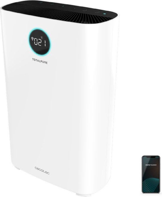 Cecotec TotalPure 7500 Connected Luchtzuiveraar - Wit