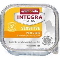 animonda Integra Protect natvoer kat, Adult, Sensitive Kalkoen en rijst 16x100 g