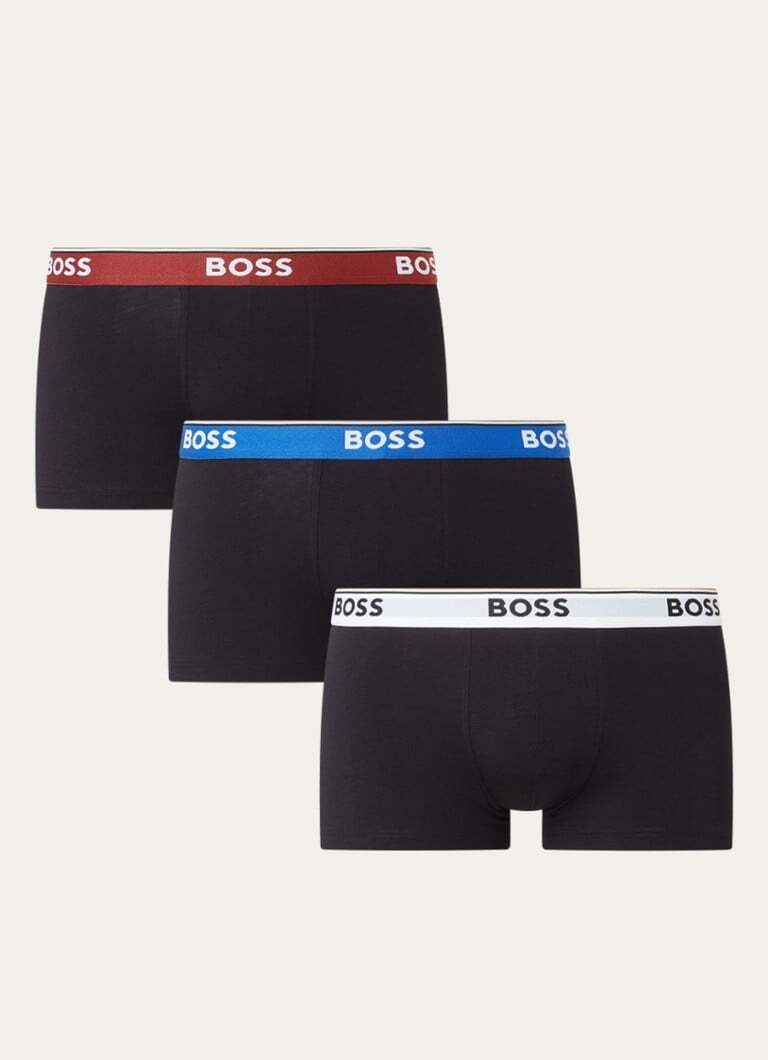 HUGO BOSS HUGO BOSS Power boxershorts met logoband in 3-pack