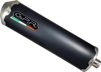 Gpr Exhaust Systems Evo4 Road Tweet 125/evo/pro 10-14 Gehomologeerd Compleet Uitlaatsysteem Zwart Homologated