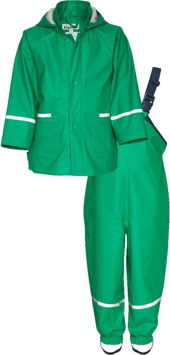 Playshoes Regenpak Tweedelig Basic Junior Groen