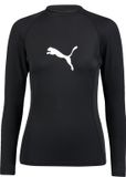 Puma Rash Guard Dames UV-shirt met lange mouwen - Zwart - Maat M
