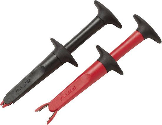 Fluke AC220 Veiligheids-Krokodilklemmenset - Rood/Zwart
