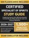 Certified Specialist of Spirits 2026-2027 Study Guide