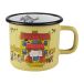 Muurla Tasse en émail Villa Villekulla 3,7 dl Jaune