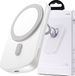 Joyroom Powerbank 6000mAh avec anneau et support jusqu'à 20W blanc